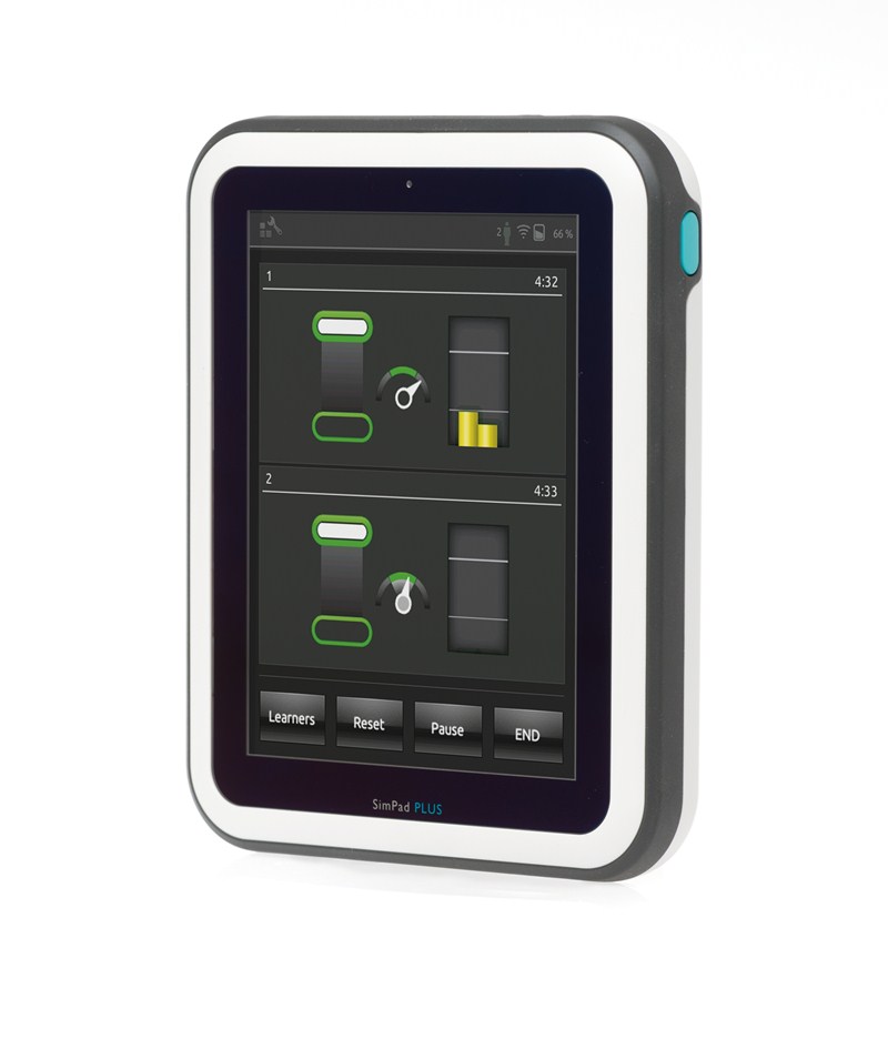 SimPad-PLUS-SkillReporter-for-CPR-feedback Laerdal Simpad PLUS Skillreporter pour mannequins QCPR – Image 1