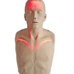 Mannequin de formation Brayden éclairage LED(rouge)