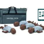 Laerdal Little Baby QCPR Pack de 4 (version noire)