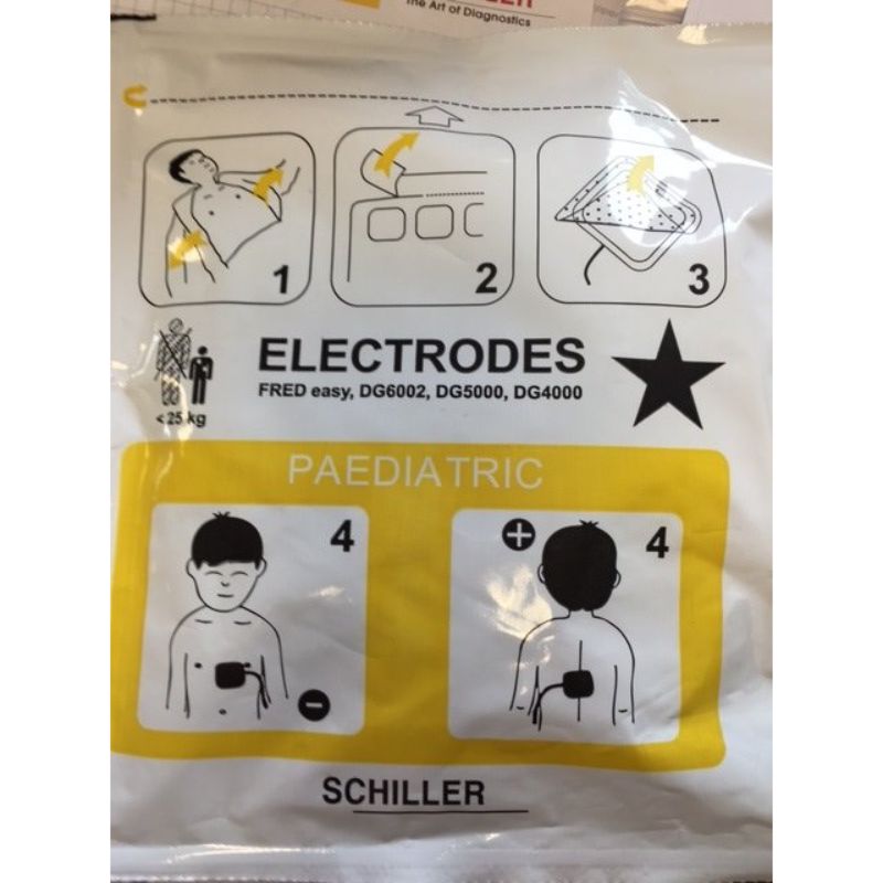 electrode kind Schiller électrodes pédiatriques Fred Easy – Image 1