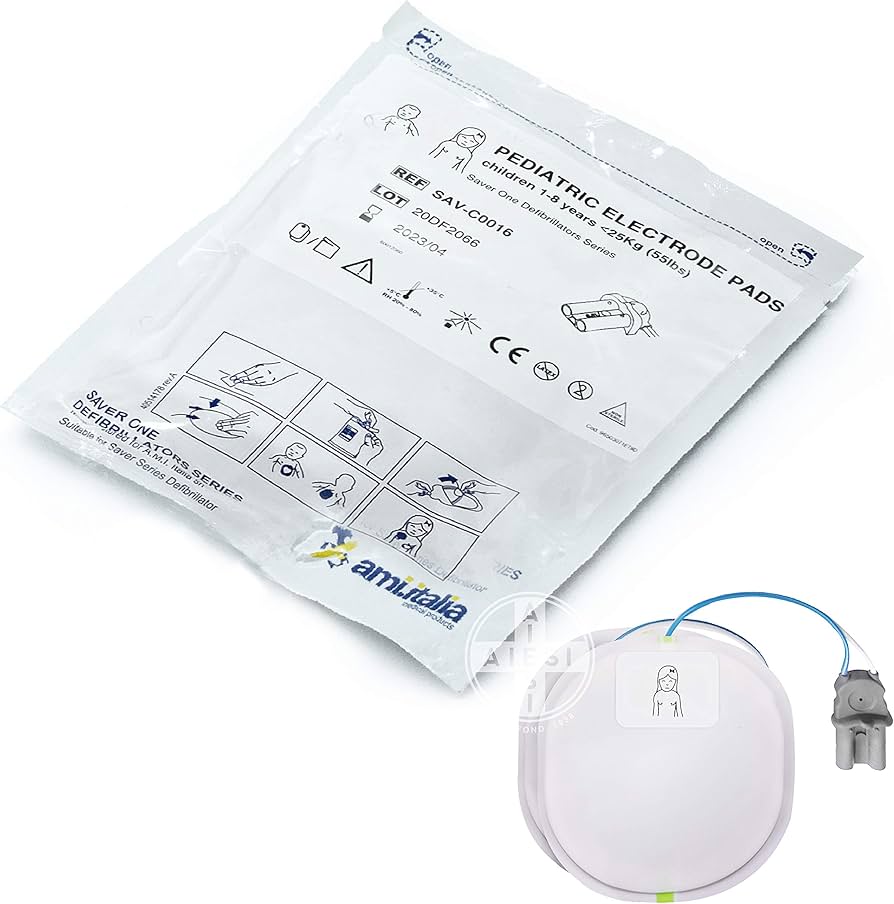 Saver One Kinderelektroden Saver One Électrodes pédiatriques – Image 1